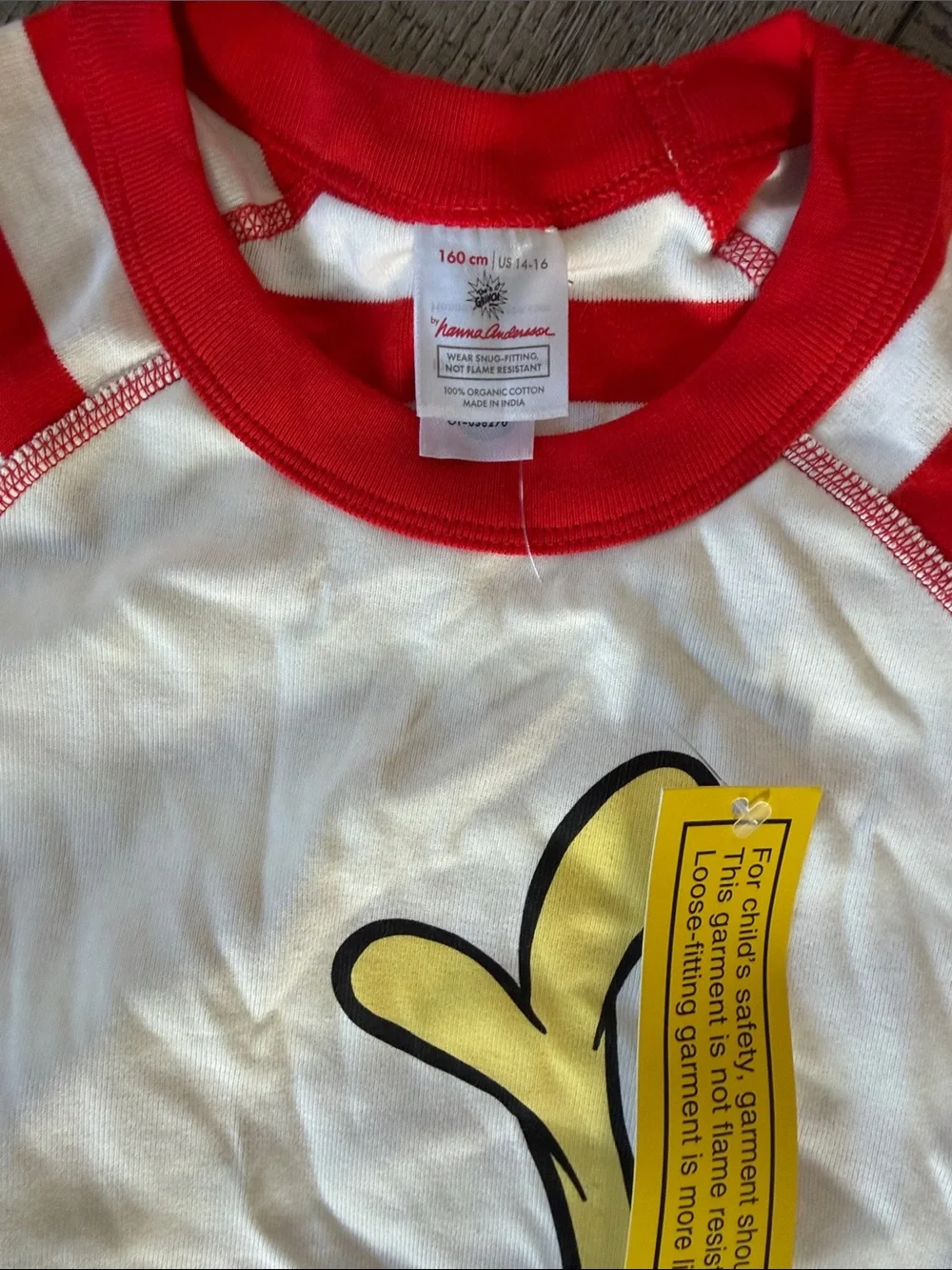 Dr. Seuss Red & White Striped Kids Pajama Set with Character Graphic